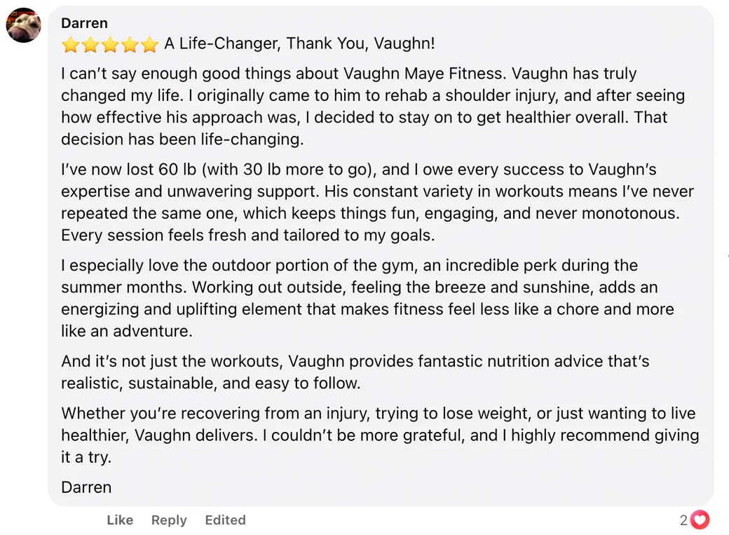 Client review screenshot 6
